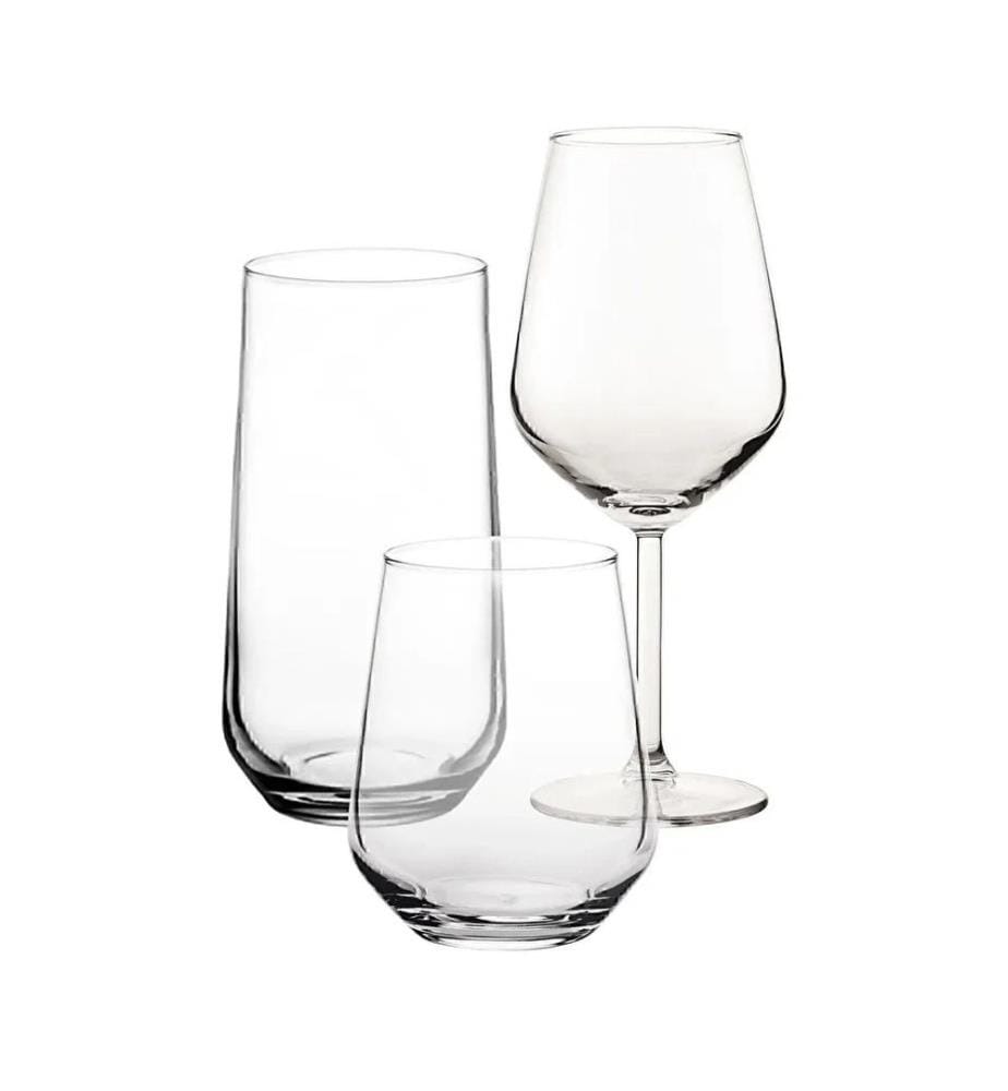 Glas-Set (18-teilig) – transparent