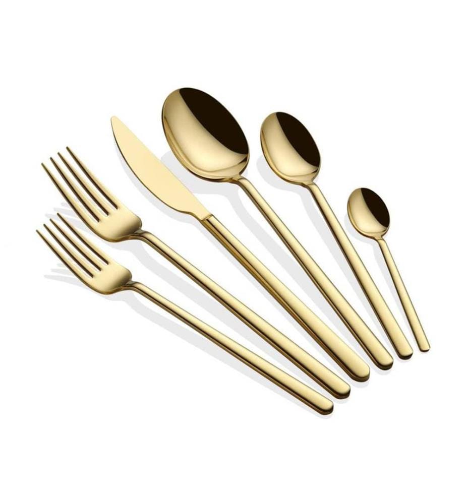 Besteckset (36-teilig) – Gold