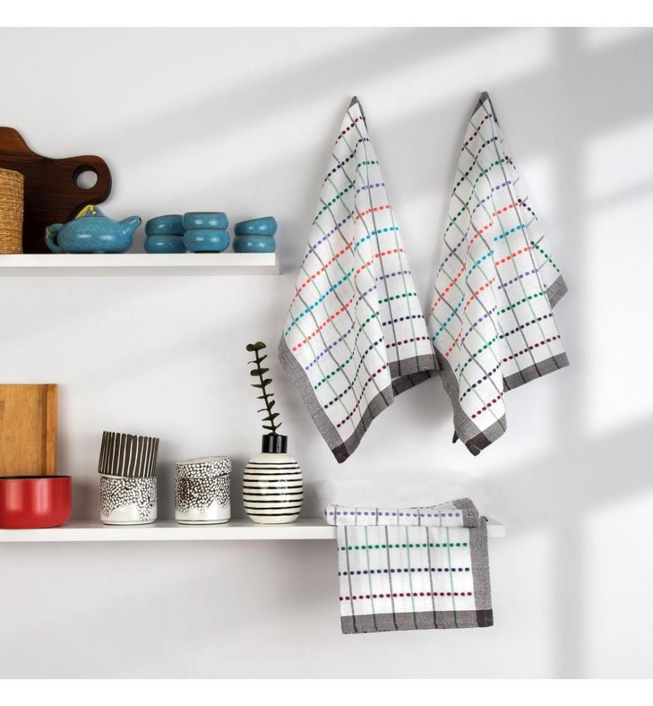 Handtuch-Set (4-teilig) – mehrfarbig