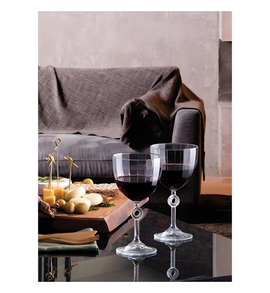 Weinglas-Set (6-teilig) – transparent