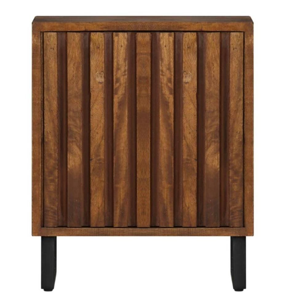 Nachttisch 40 x 30 x 50 cm Mangoholz Massiv