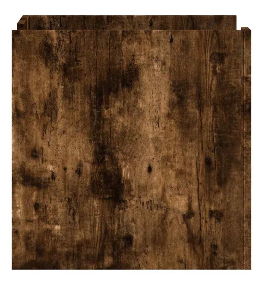 Nachttisch Räuchereiche 45x50x50 cm Holzwerkstoff