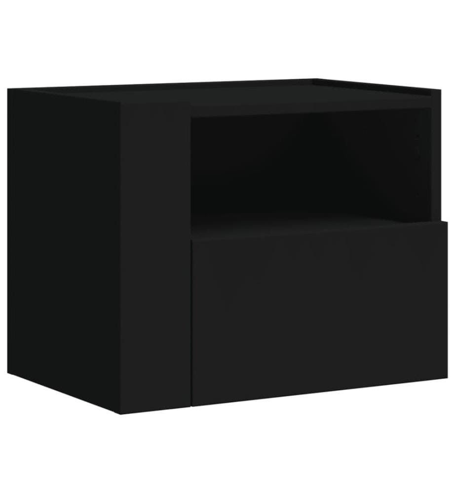 Wand-Nachttische 2 Stk. Weiss 45x30x35 cm