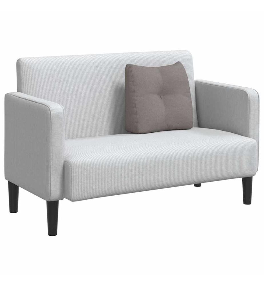 Rücken Kissen Taupe 45 x 24 x 50 cm Stoff