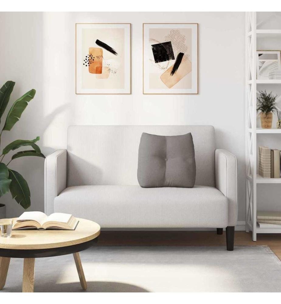 Rücken Kissen Taupe 45 x 24 x 50 cm Stoff