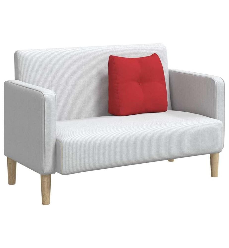 Rücken Kissen Rot 45 x 24 x 50 cm Stoff