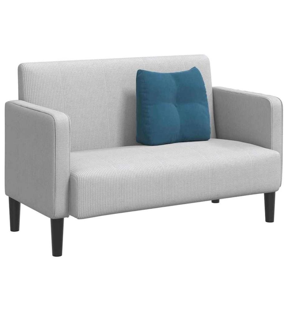 Rücken Kissen Blau 45 x 24 x 50 cm Samt