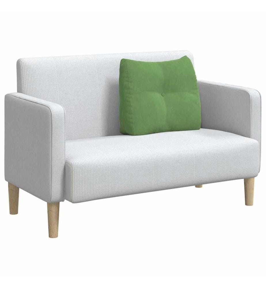 Coussin de Dos Vert clair 60 x 24 x 50 cm Velours