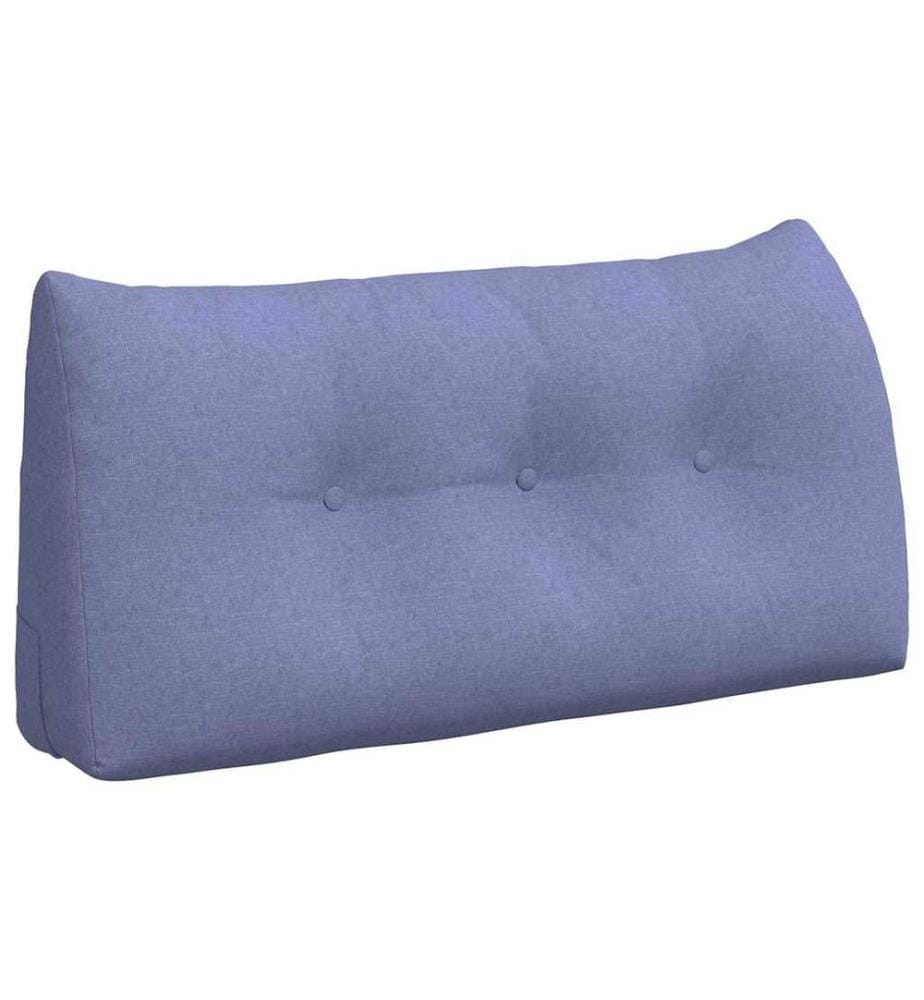 Coussin de Dos Bleu denim 100 x 24 x 50 cm tissu
