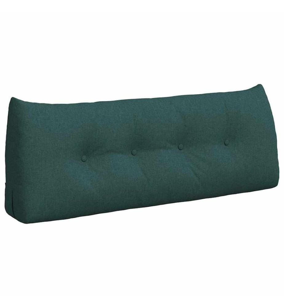 Coussin de Dos Vert foncé 120 x 24 x 50 cm tissu