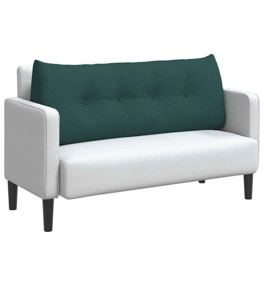 Coussin de Dos Vert foncé 120 x 24 x 50 cm tissu