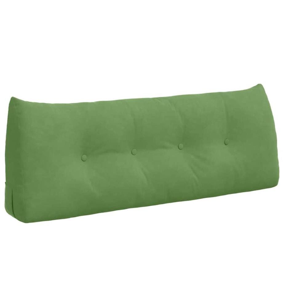 Coussin de Dos Vert clair 120 x 24 x 50 cm Velours
