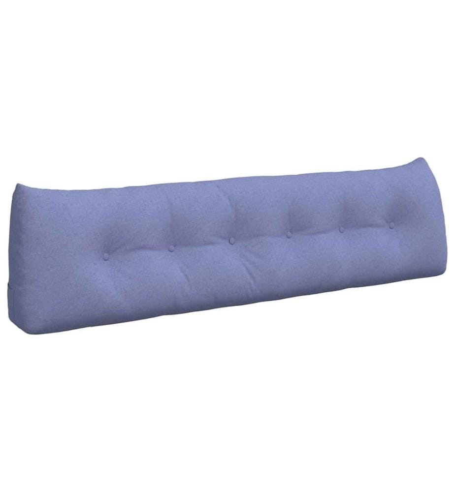 Coussin de Dos Bleu denim 180 x 24 x 50 cm tissu