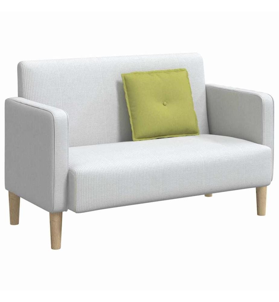 Coussin de Dos Vert clair 50 x 19 x 45 cm tissu