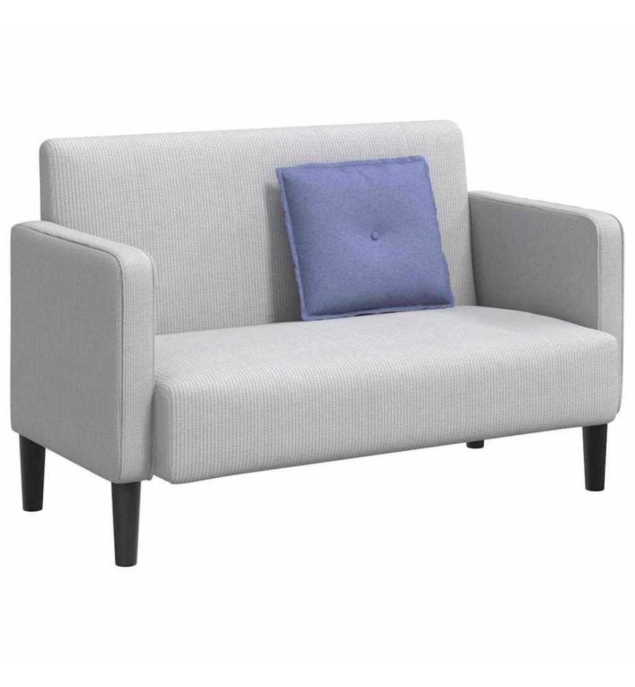 Coussin de Dos Bleu denim 50 x 19 x 45 cm tissu