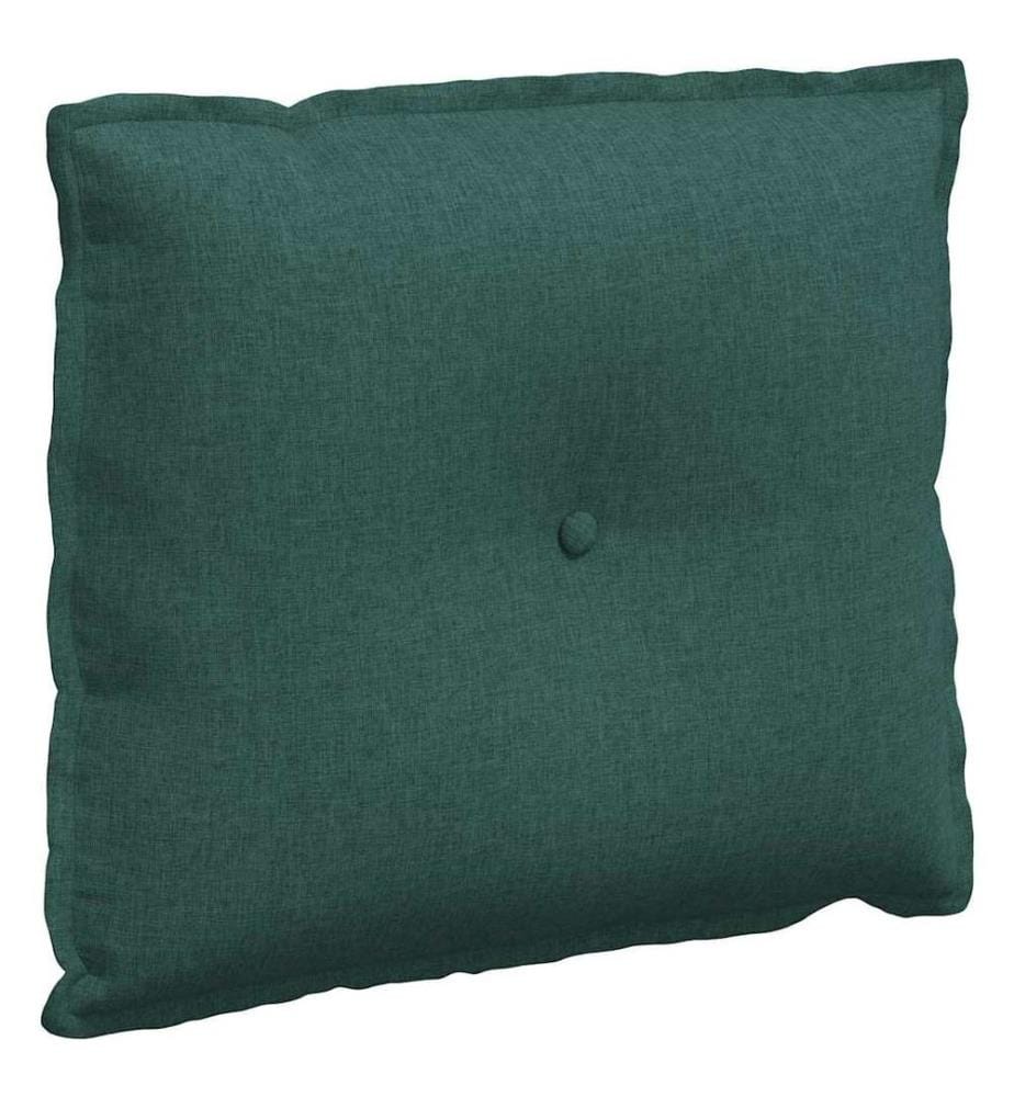 Coussin de Dos Vert foncé 60 x 19 x 50 cm tissu