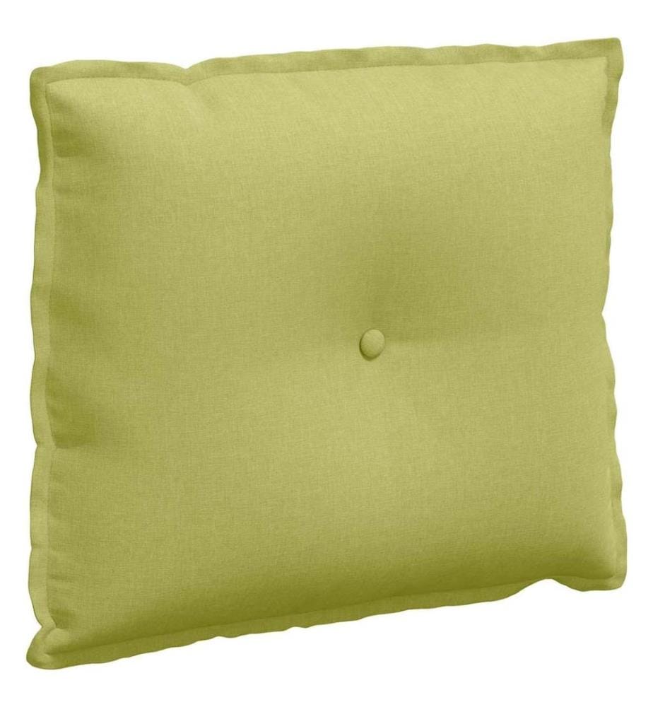 Coussin de Dos Vert clair 60 x 19 x 50 cm tissu
