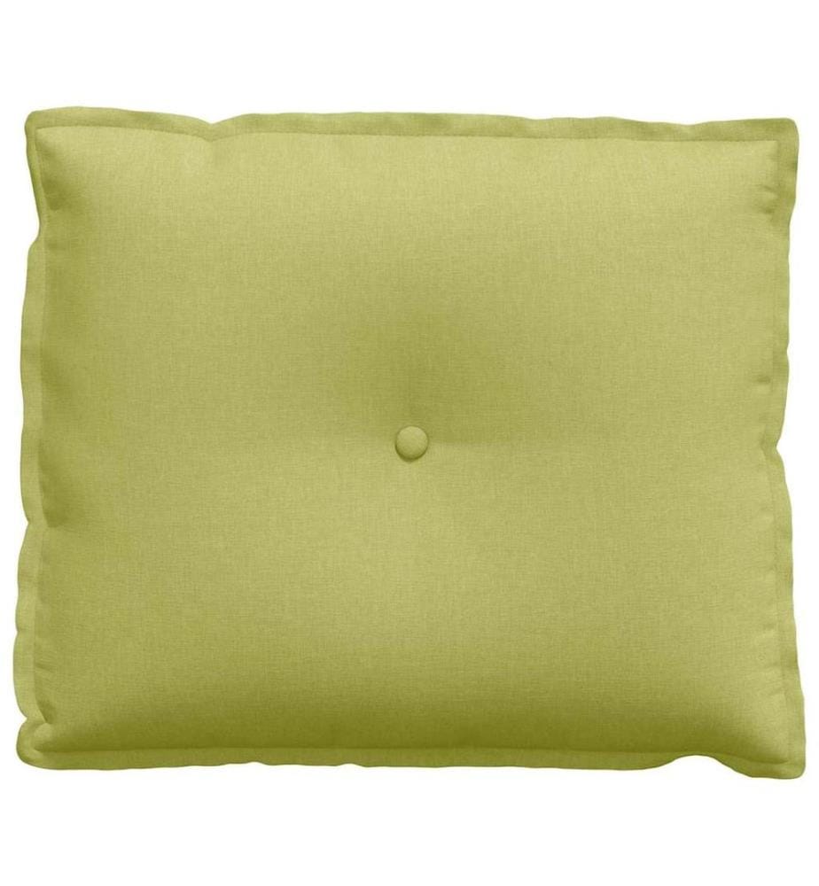 Coussin de Dos Vert clair 60 x 19 x 50 cm tissu