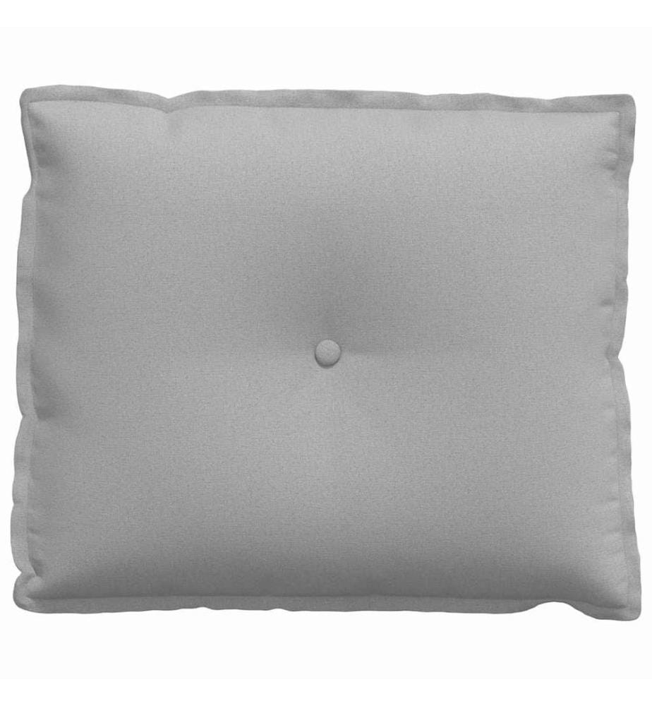 Coussin de Dos Gris nuage 60 x 19 x 50 cm tissu