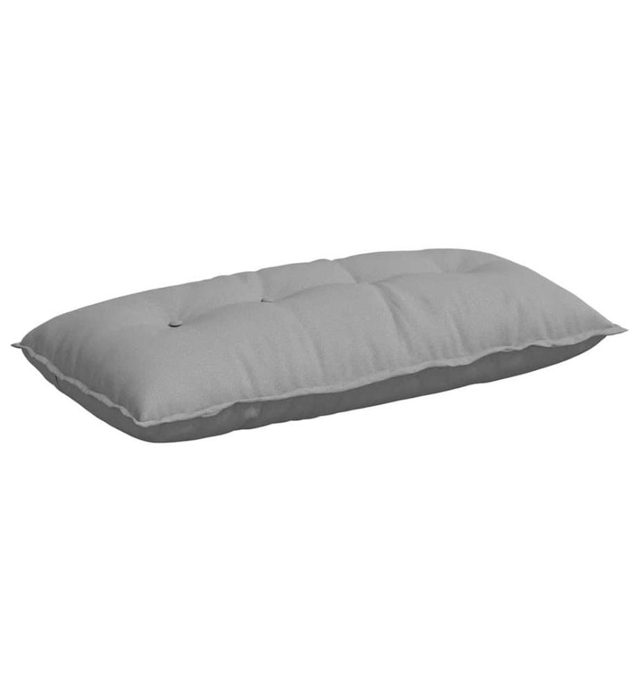 Coussin de Dos Gris nuage 100 x 19 x 50 cm tissu