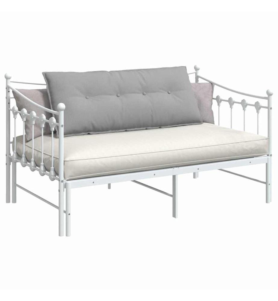 Coussin de Dos Gris nuage 120 x 19 x 50 cm tissu