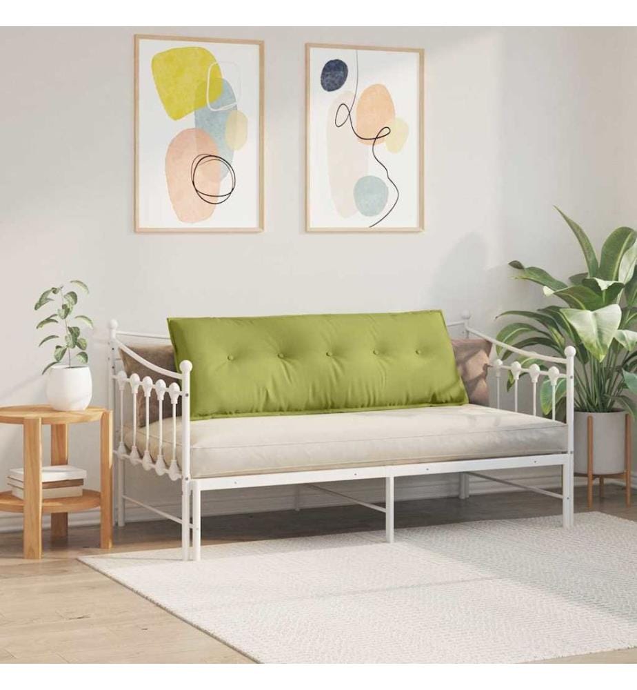 Coussin de Dos Vert clair 140 x 19 x 50 cm tissu