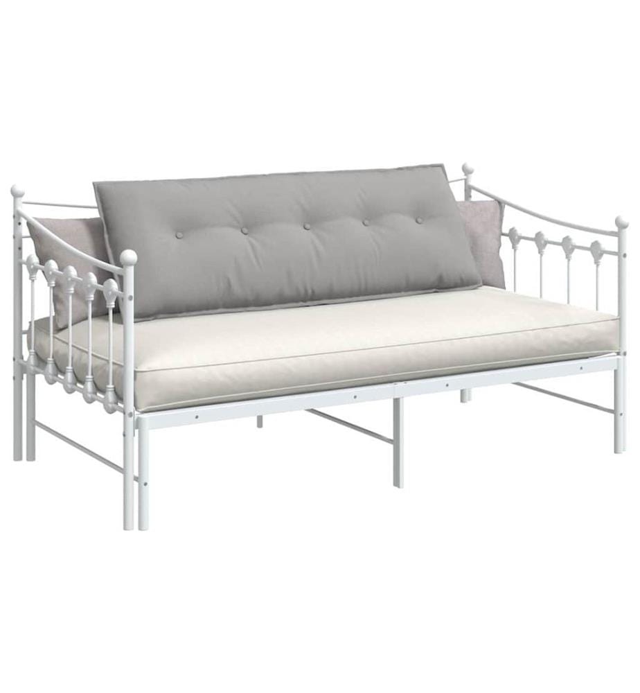 Coussin de Dos Gris nuage 140 x 19 x 50 cm tissu