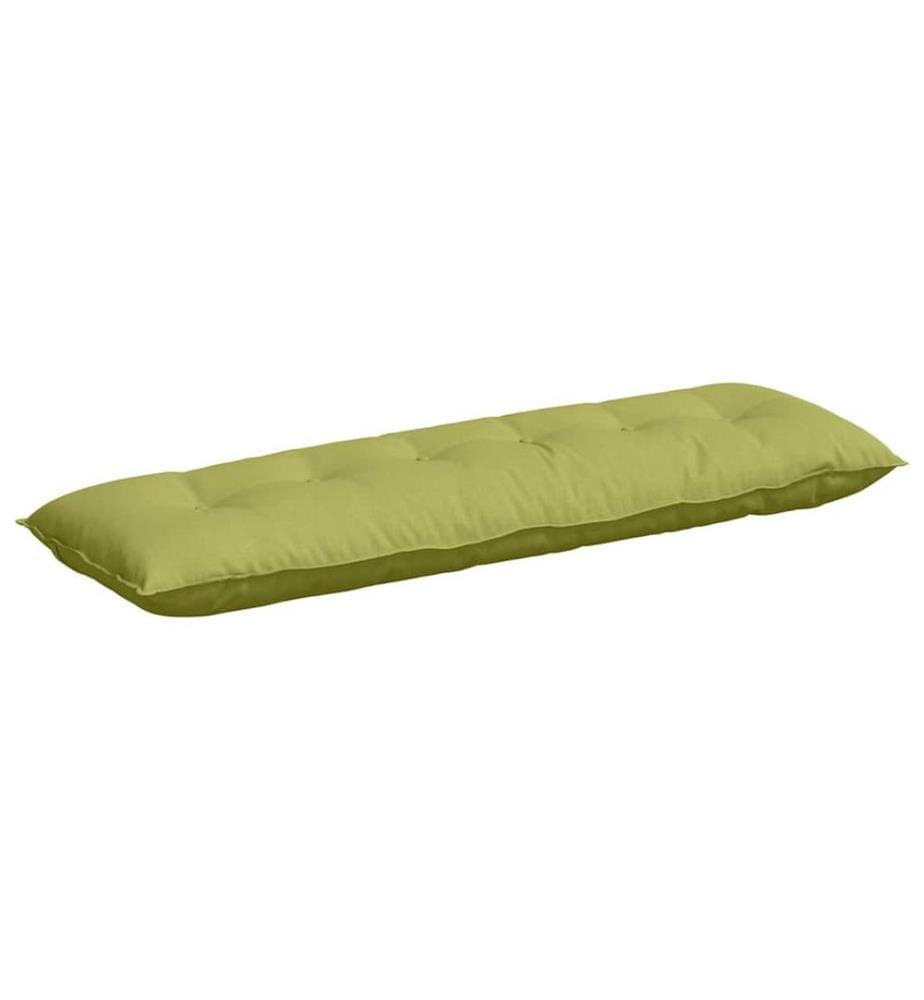 Coussin de Dos Vert clair 160 x 19 x 50 cm tissu