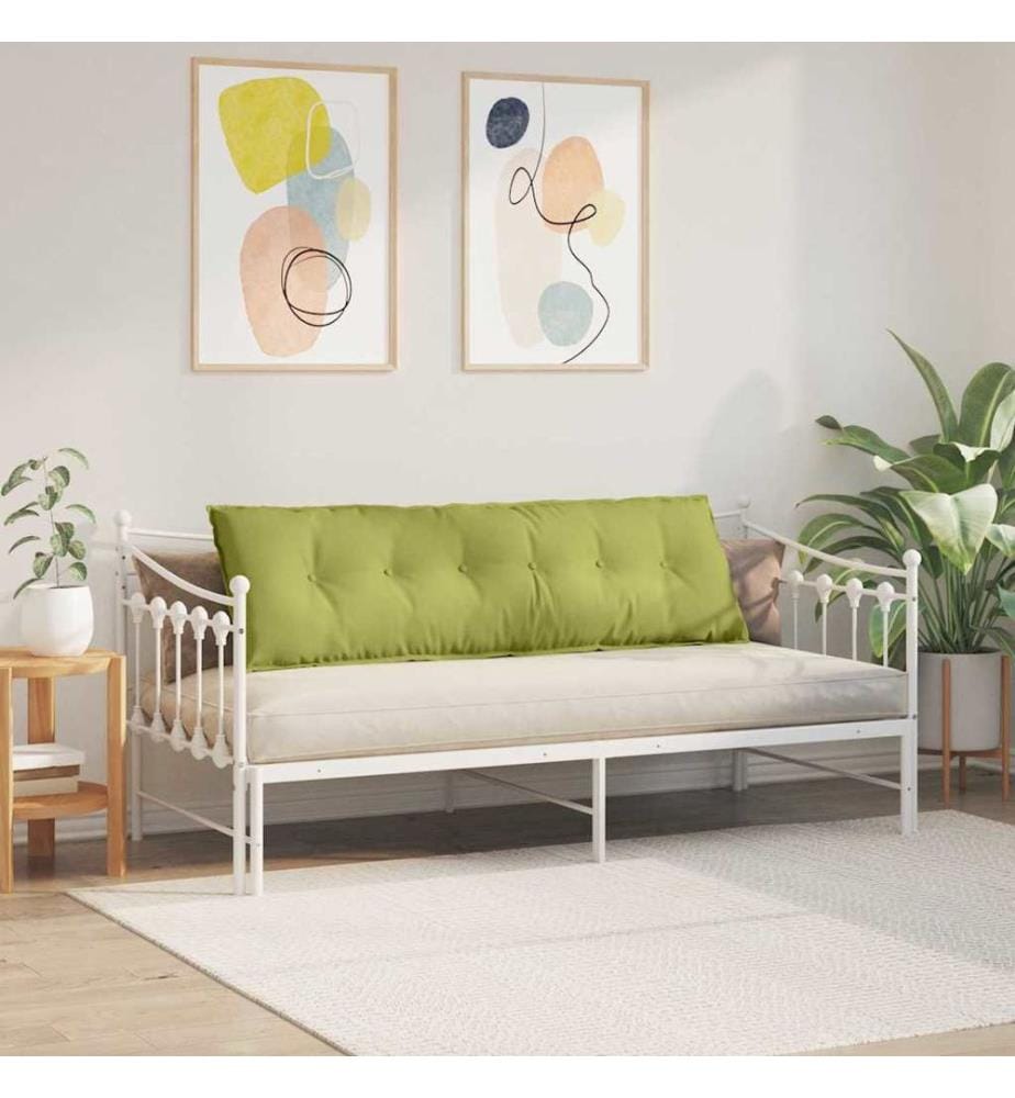 Coussin de Dos Vert clair 160 x 19 x 50 cm tissu