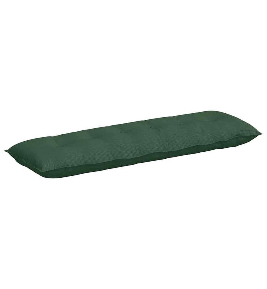 Coussin de Dos Vert Jungle 160 x 50 cm Tissu en velours côtelé