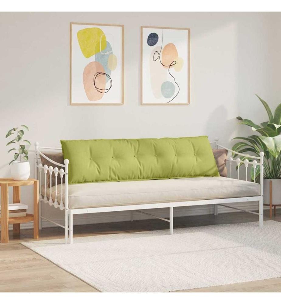 Coussin de Dos Vert clair 180 x 19 x 50 cm tissu