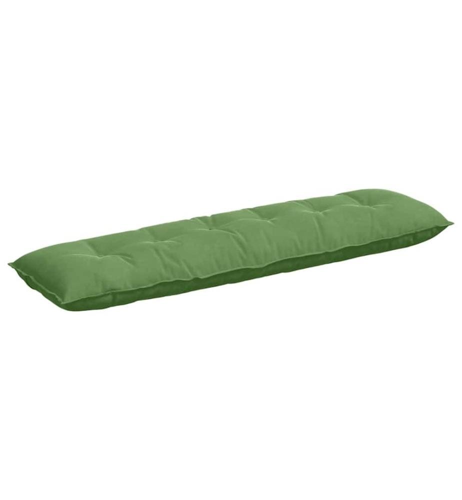 Coussin de Dos Vert clair 180 x 50 cm Tissu en velours côtelé