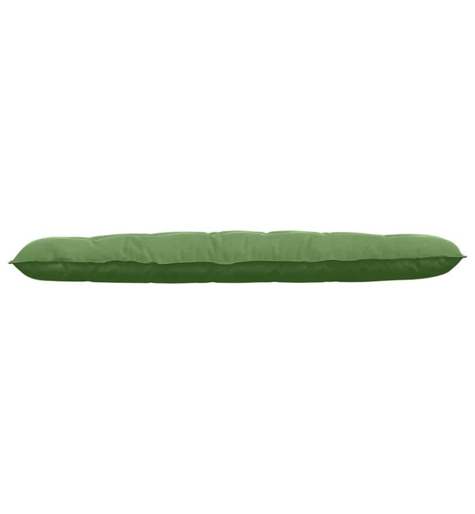 Coussin de Dos Vert clair 180 x 50 cm Tissu en velours côtelé