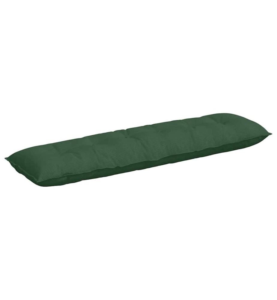 Coussin de Dos Vert Jungle 180 x 50 cm Tissu en velours côtelé