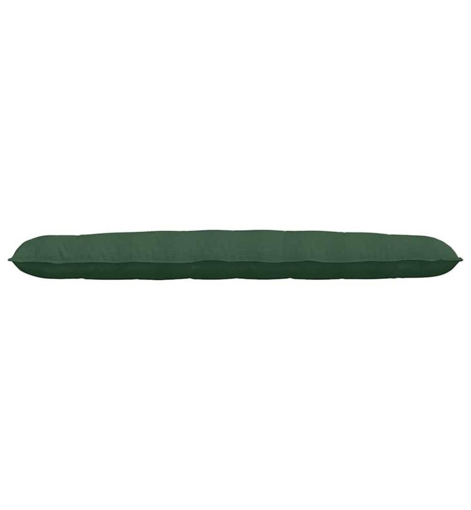 Coussin de Dos Vert Jungle 200 x 50 cm Tissu en velours côtelé