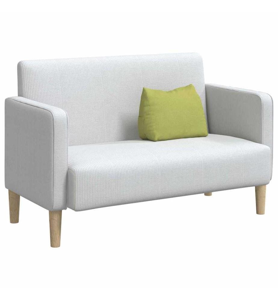 Coussin de Dos Vert clair 45 x 20 x 35 cm tissu
