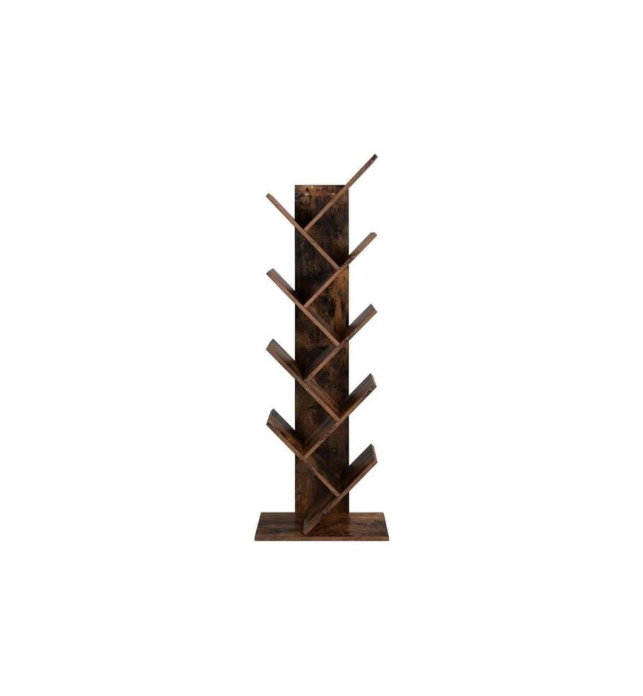 VASAGLE - Regal Tree 50 x 141.5 cm, Braun