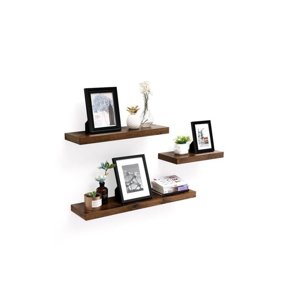VASAGLE - Wandregal Ledge, 60 cm, Holz