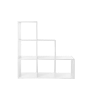 VASAGLE - Étagère avec 6 compartiments 97.5 x 97.5 cm, Blanc