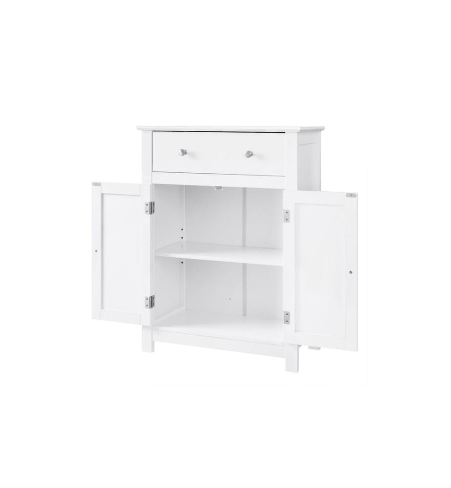 VASAGLE - Badezimmerregal mit Schublade 60 x 80 cm, Weiss