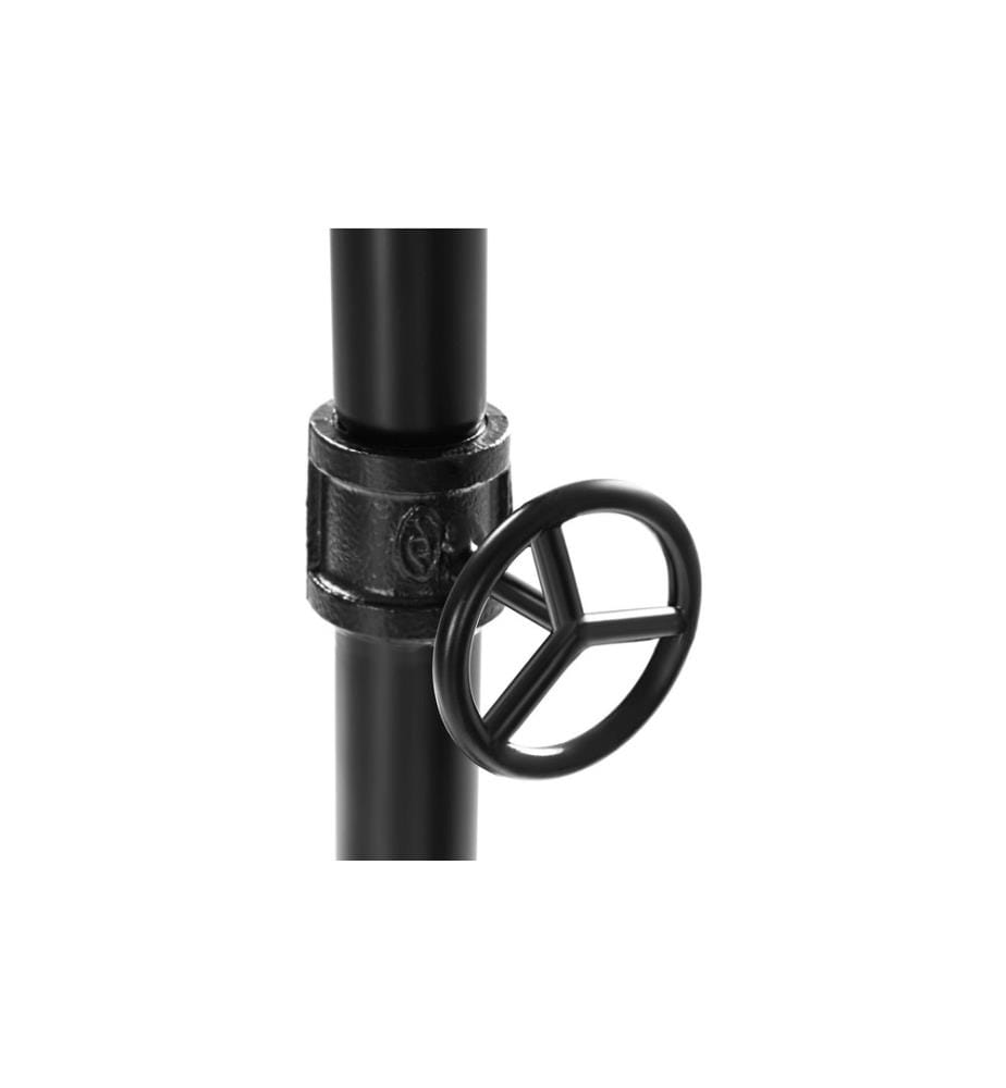VASAGLE - Porte-manteau sur roulettes 162 cm, Brun/Noir