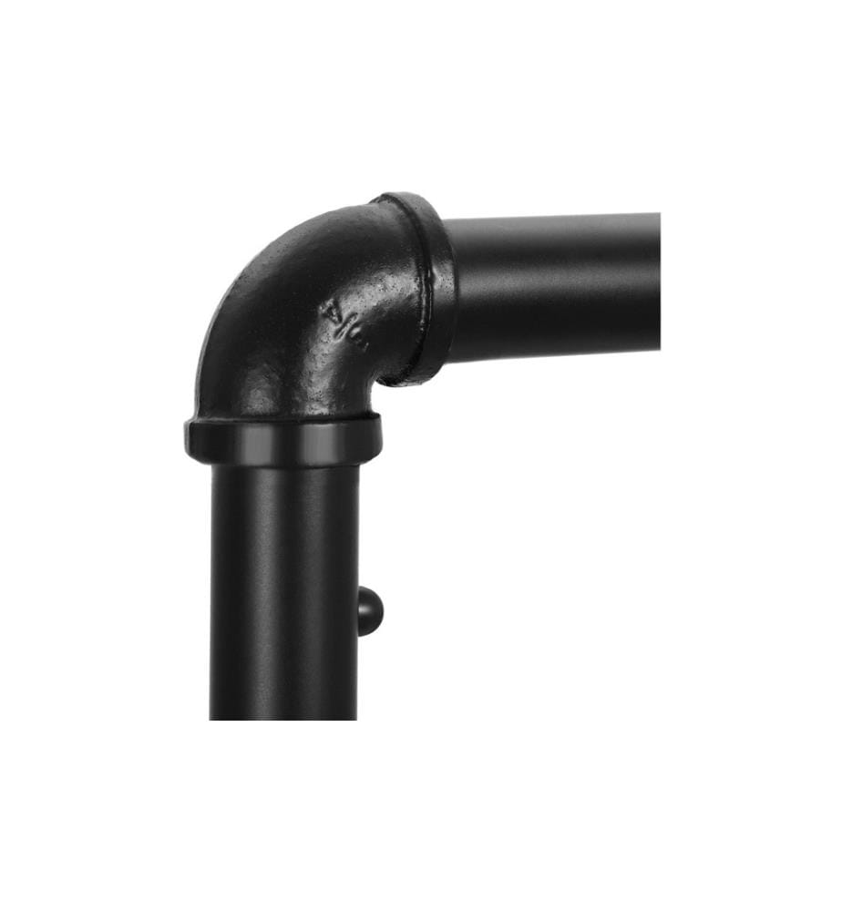 VASAGLE - Porte-manteau sur roulettes 162 cm, Brun/Noir