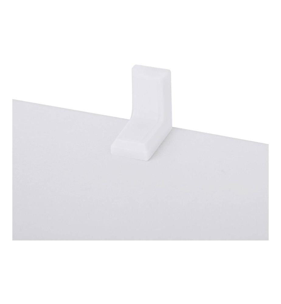 VASAGLE - Regal Zick-Zack 70 x 190.5 cm, Weiss