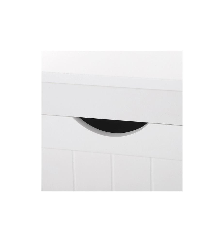 VASAGLE - Regal mit 2 Schubladen 30 x 89 cm, Weiss