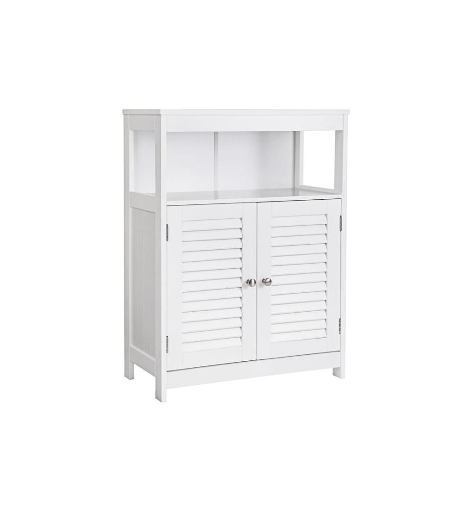 VASAGLE - avec double porte 60 x 80 cm, Blanc