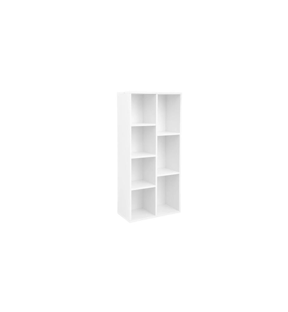 VASAGLE - Regal für Bücher 50 x 106 cm, Weiss