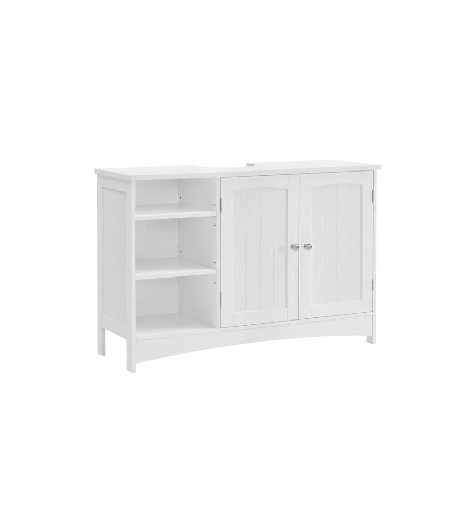 VASAGLE - Meuble sous lavabo 90 x 60 cm, Blanc