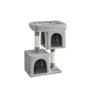 Feandrea - Arbre à chat Grande plate-forme 74 cm, gris clair