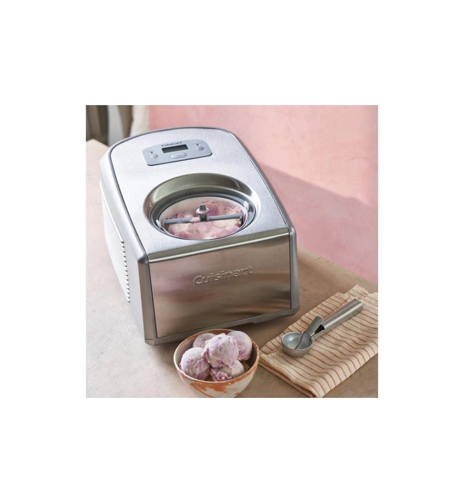 Cuisinart - Machine à glace Ice Cream & Gelato Professional 1.5 l, Argenté