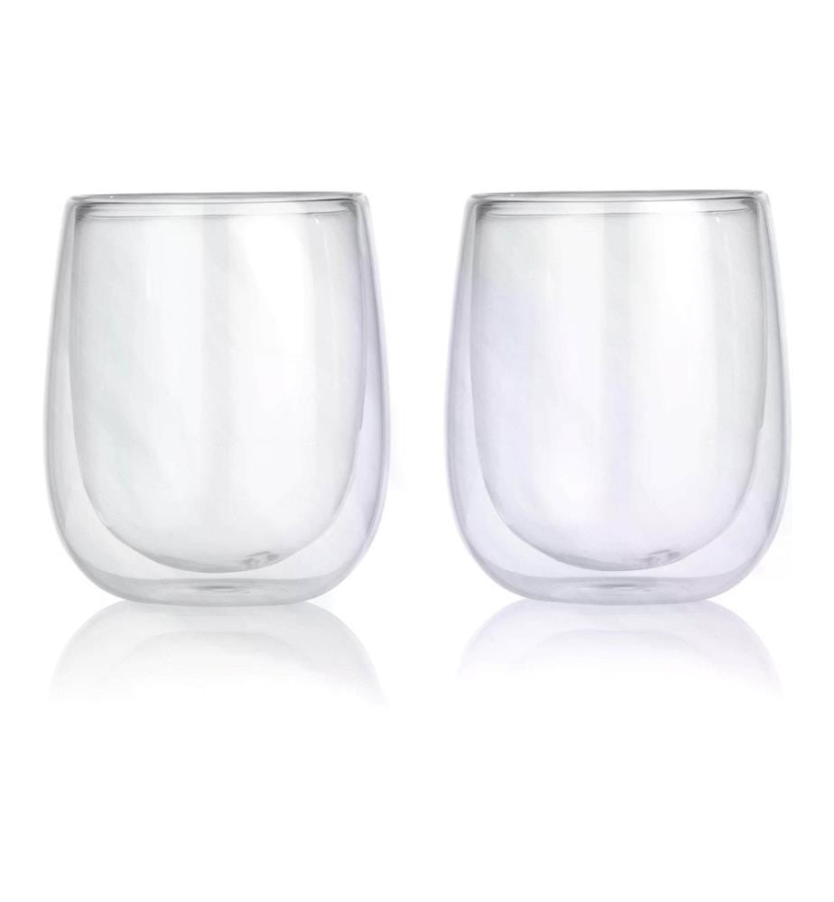 GOURMETMAXX - Verre à cappuccino 250 ml, 2 Pièce/s, Transparent